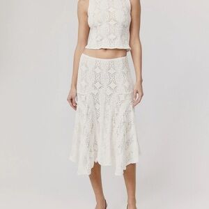 With Jean Maeve Midi Skirt Size Medium